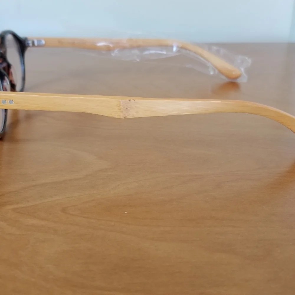 NWC Eynack Rez style handmade bamboo reading glasses